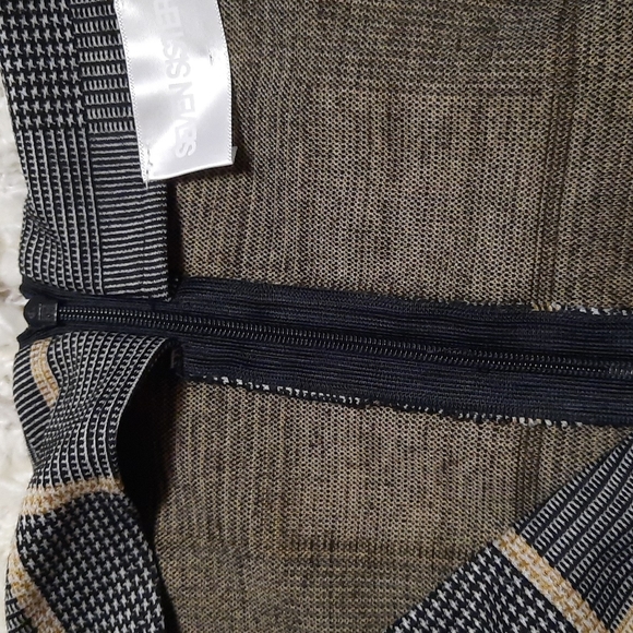 Seven Sisters plaid mini skirt L - Picture 5 of 10